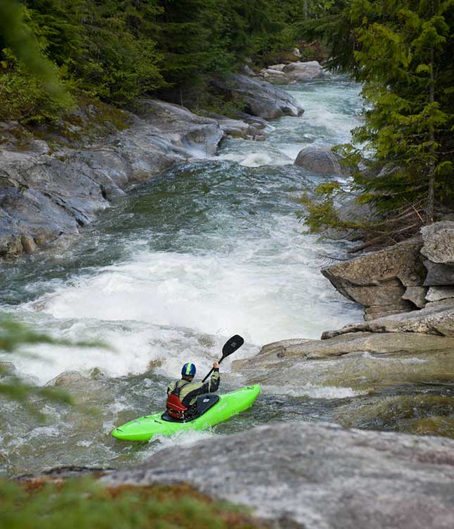 kayaking the upper Pack River